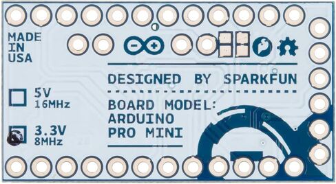SparkFun Pro Mini ATmega328-3.3V/8MHz Development Board Compatible with Arduino Boards and IDE in Saudi Arabia