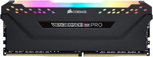Corsair Vengeance RGB Pro 16GB (1x16GB) DDR4 3600 (PC4-28800) C18 Optimized for AMD Ryzen – Black (CMW16GX4M1Z3600C18) in Saudi Arabia