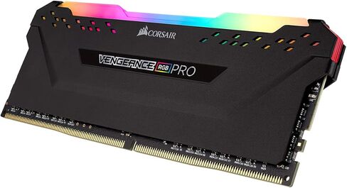 Corsair Vengeance RGB Pro 16GB (1x16GB) DDR4 3600 (PC4-28800) C18 Optimized for AMD Ryzen – Black (CMW16GX4M1Z3600C18) in Saudi Arabia