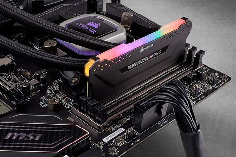 Corsair Vengeance RGB Pro 16GB (1x16GB) DDR4 3600 (PC4-28800) C18 Optimized for AMD Ryzen – Black (CMW16GX4M1Z3600C18) in Saudi Arabia