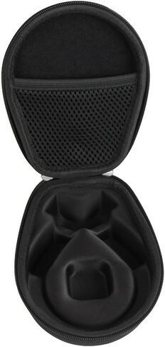 Hermitshell Case for AfterShokz Trekz Air/AfterShokz Aeropex/Titanium Mini/Shokz OpenRun Pro/SHOKZ OpenRun Pro 2 Open Ear Wireless Bone Conduction Headphones AS650 / AS800 (Black) in Kuwait