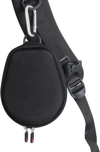 Hermitshell Case for AfterShokz Trekz Air/AfterShokz Aeropex/Titanium Mini/Shokz OpenRun Pro/SHOKZ OpenRun Pro 2 Open Ear Wireless Bone Conduction Headphones AS650 / AS800 (Black) in Kuwait
