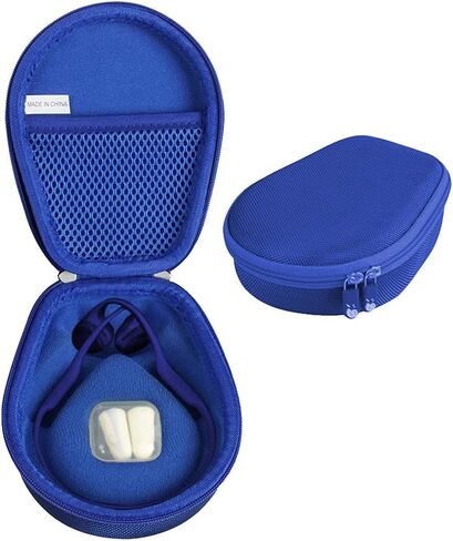 Hermitshell Case for AfterShokz Trekz Air/AfterShokz Aeropex/Titanium Mini/Shokz OpenRun Pro/SHOKZ OpenRun Pro 2 Open Ear Wireless Bone Conduction Headphones AS650 / AS800 (Black) in Kuwait