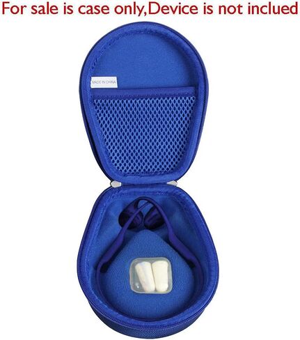 Hermitshell Case for AfterShokz Trekz Air/AfterShokz Aeropex/Titanium Mini/Shokz OpenRun Pro/SHOKZ OpenRun Pro 2 Open Ear Wireless Bone Conduction Headphones AS650 / AS800 (Black) in Kuwait