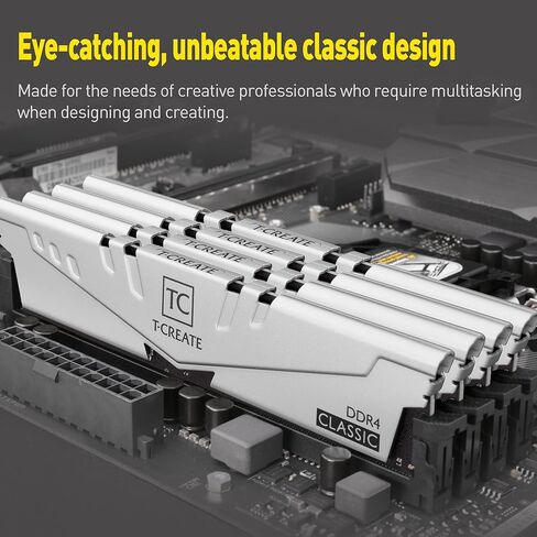 ذاكرة الوصول العشوائي TEAMGROUP T-Create Classic 10L - 16 جيجابايت (مجموعة 2 × 8 جيجابايت) - DDR4 3200 UDIMM CL22 in Saudi Arabia