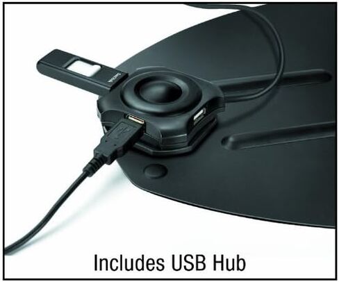 فيلوز محطة عمل للاب توب من السلسلة الاحترافية مع USB، اسود (8024601) in Saudi Arabia