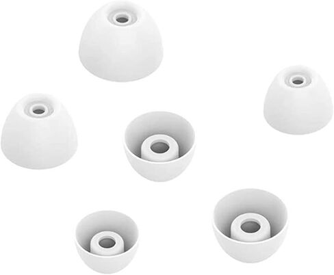 أطراف أذن من السيليكون من Luckvan لسماعات الأذن Google Pixel Buds A/Pixel Buds 2 أطراف بديلة لسماعات الأذن Google Pixel Buds باللون الأبيض in Kuwait