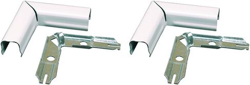 كوع مسطح من سلسلة Legrand Wiremold 700، أبيض، عبوة واحدة | تمديد الطاقة الدائمة، والفولاذ المتين، والتركيب اللولبي، وقابل للطلاء، والقطع حسب الحجم، والتركيب على السطح in Kuwait