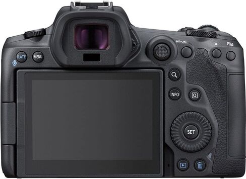Canon EOS R5 Mirrorless Digital Camera (Body Only) (4147C002) + 64GB Memory Card + Case + Corel Photo Software + 2 x LPE6 Battery + External Charger + Card Reader + Light + HDMI Cable + More (Renewed) in Saudi Arabia