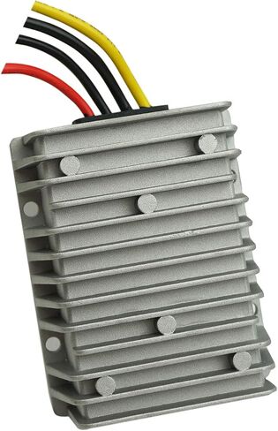 منظم محول Proshopping Golf Cart DC، 36V 48V يتدرج إلى 12V 20A 240W مخفض الجهد الكهربي، DC/DC وحدة إمداد الطاقة محول باك، مقاوم للماء - لعربة الجولف، سيارة النادي، الرافعات الشوكية، السيارة in Kuwait