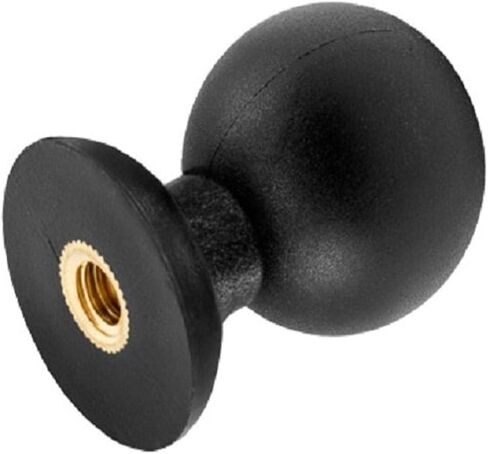 ARKON SP142025MM Camera Bolt Tripod 1/4-Inch 20 to 25 mm Swivel Ball Adapter (Black) & Mounts SP142017MM Female Camera Threaded Pattern to 17mm Ball Adapter Retail Black in Saudi Arabia