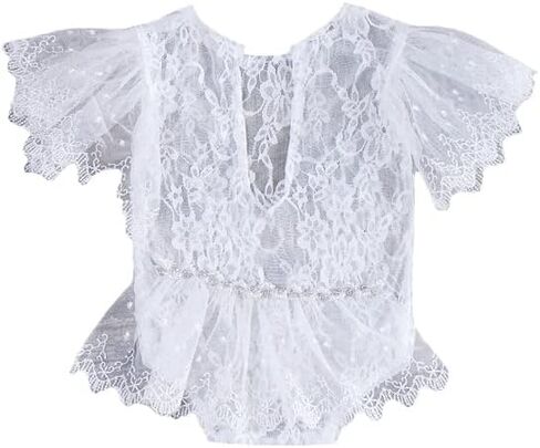 الطفل التصوير الدعائم فتاة الوليد صورة تبادل لاطلاق النار رومبير وتتسابق لطيف الرضع الدانتيل سترة ارتداءها صور الملابس الشهرية in Kuwait