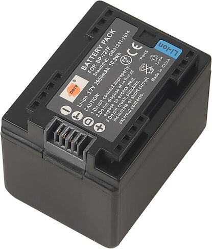 DSTE® Replacement for BP-727 Fully Decoded Battery Compatible Canon CG-700 VIXIA HF R30 R32 R40 R42 R50 R52 R60 R62 R66 R70 R72 R300 R400 R500 R506 R600 R700 M500 M506 SLR Cameras as BP-727F BP-718 in Saudi Arabia
