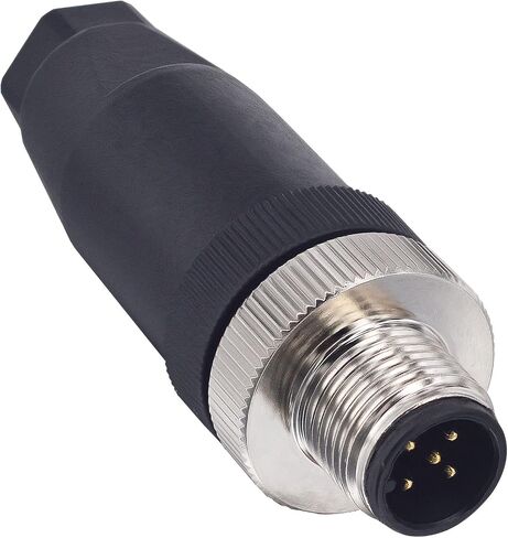 M12 5 Pin Male & Female Panel Connector IP67 12mm in Saudi Arabia