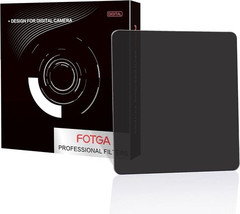Foto4easy 100x100mm Square Filter,ND1000 (3.0) Neutral Density 10 Stop Optical Glass fits Cokin Z Matte Box Filter Holder in Saudi Arabia