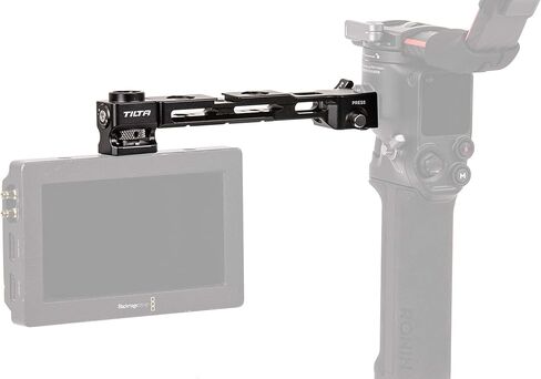 Tilta Monitor Mounting Bracket Compatible with DJI RS3, RS3 PRO, RS2 and RSC2 | Attaches to Gimbal, NATO Rail | TGA-MMB in Kuwait