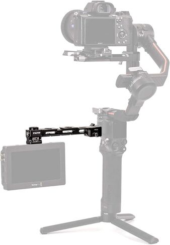 Tilta Monitor Mounting Bracket Compatible with DJI RS3, RS3 PRO, RS2 and RSC2 | Attaches to Gimbal, NATO Rail | TGA-MMB in Kuwait