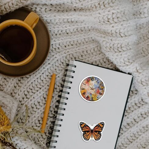 50 قطعة من الملصقات الكلاسيكية من UMOKOON - ملصقات مقاومة للماء للأطفال - ملصق جمالي لطيف من الفينيل لزجاجات المياه والكمبيوتر المحمول والهاتف والمراهقين والفتيات والبالغين in Kuwait