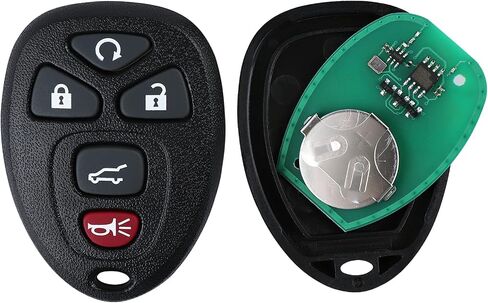 Remote Key Fob Control Replacement for 07-2016 GMC Acadia Yukon,07-2014 Chevy Tahoe Suburban Cadillac Escalade,09-2017 Chevrolet Traverse Enclave(OUC60270, OUC60221) 5btn 2 Pack in Kuwait