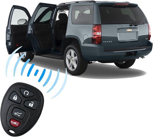 Remote Key Fob Control Replacement for 07-2016 GMC Acadia Yukon,07-2014 Chevy Tahoe Suburban Cadillac Escalade,09-2017 Chevrolet Traverse Enclave(OUC60270, OUC60221) 5btn 2 Pack in Kuwait