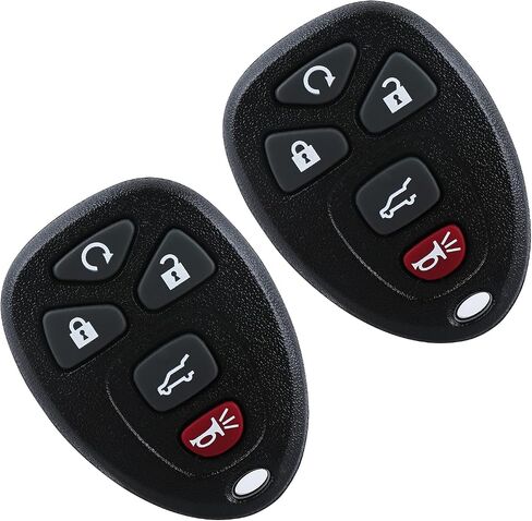 Remote Key Fob Control Replacement for 07-2016 GMC Acadia Yukon,07-2014 Chevy Tahoe Suburban Cadillac Escalade,09-2017 Chevrolet Traverse Enclave(OUC60270, OUC60221) 5btn 2 Pack in Kuwait