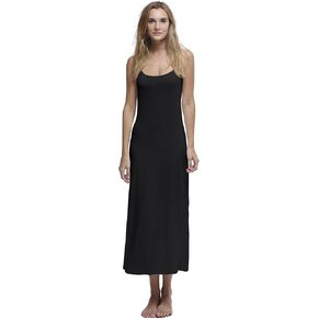 Papicutew Women's Long Full Cami Slip Dress Sleeveless Nightgowns