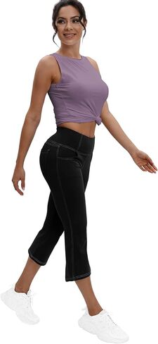 VOOVEEYA Ruched Workout Tank Tops for Women Open Back - Crop Cute Tops Racerback Keyhole Cropped Yoga Tops Tie Back in Kuwait