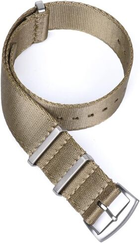 Military Ballistic Nylon Watch Strap - Seat Belt Choice of Color 20mm or 22mm for Men Women in Kuwait