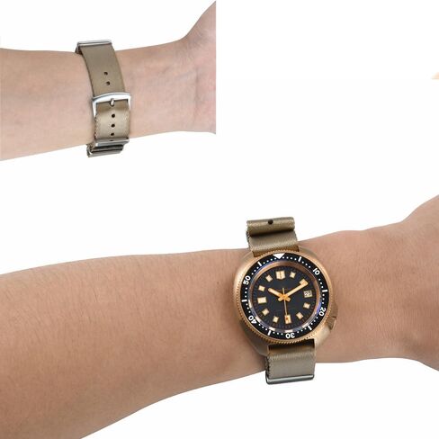 Military Ballistic Nylon Watch Strap - Seat Belt Choice of Color 20mm or 22mm for Men Women in Kuwait