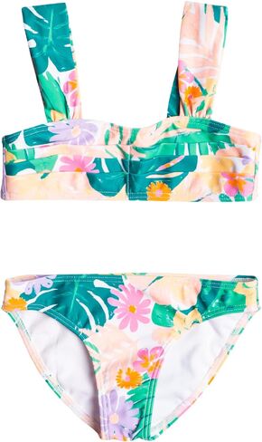 Roxy Girls' Paradisiac Island Bralette Swimsuit Set in Saudi Arabia