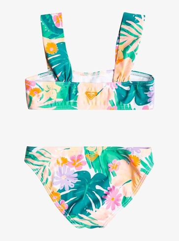 Roxy Girls' Paradisiac Island Bralette Swimsuit Set in Saudi Arabia
