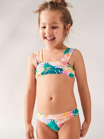 Roxy Girls' Paradisiac Island Bralette Swimsuit Set in Saudi Arabia