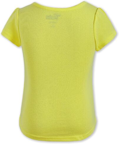 Universal Trolls Girls 3 Pack Short Sleeve T-Shirt for Toddler and Little Kids – Grey/Pink/Yellow in Saudi Arabia