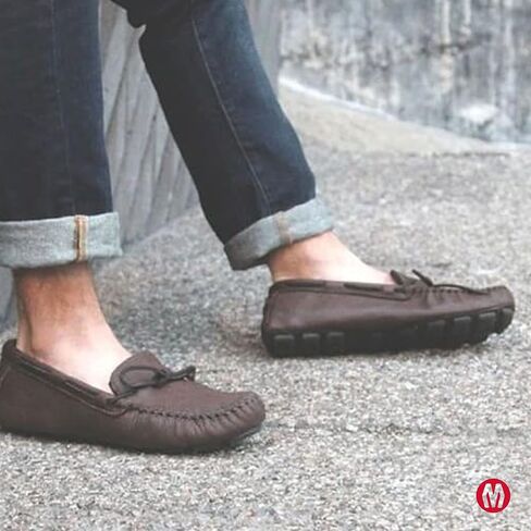 Minnetonka Mens Moosehide Driver in Kuwait