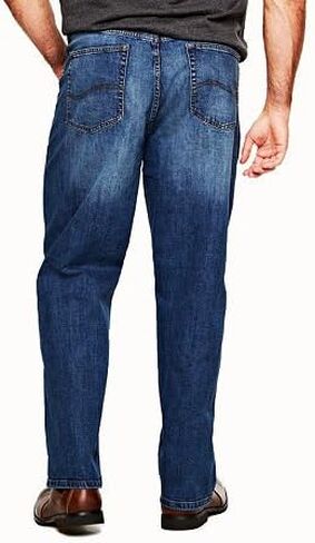 Lee Men's Premium Select Custom Fit Loose Straight Leg Jean in Saudi Arabia