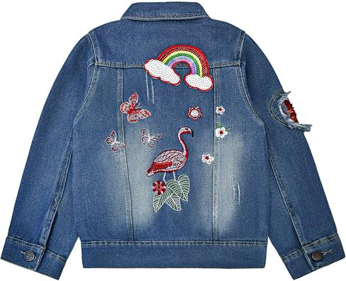 Peacolate 3-10Years Girls Denim Jacket in Kuwait