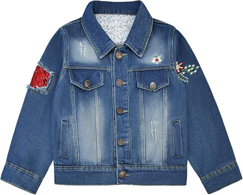 Peacolate 3-10Years Girls Denim Jacket in Kuwait