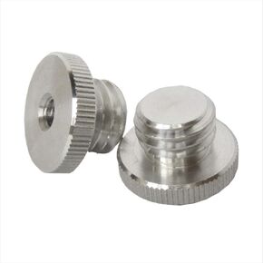 2 قطعة من سبائك الألومنيوم 1/4 إلى 5/8 المسمار محول ترايبود لمستوى الليزر الثلاثي in Kuwait