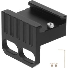 محول تركيب الحذاء البارد 90 درجة قاعدة محول تركيب الحذاء البارد مع برغي تركيب 1/4 بوصة لقفص الكاميرا DSLR in Kuwait