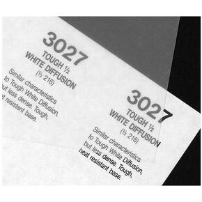 Rosco Cinegel 1/2 Tough White Diffusion, 20x24 Sheet of Light Diffusing Material in Kuwait