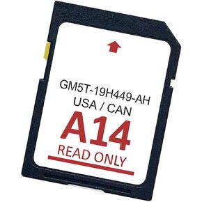 بطاقة اس دي جي بي اس 2023 اصدار 2023 من ويزيتشون GM5T-19H449-AH متوافقة مع نظام الملاحة فورد/لينكولن وخرائط الولايات المتحدة الامريكية/كندا in Kuwait