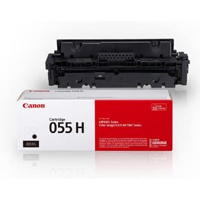 Canon Genuine 055 Black Toner Cartridge High Capacity Compatible with LBP664Cdw, MF741Cdw, MF743Cdw, MF745Cdw, MF746Cdw in Kuwait