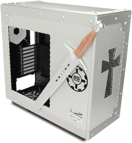 In Win 509 Medieval Metal BSMods E-ATX Full Tower Limited Edition Computer Case Silver in Saudi Arabia