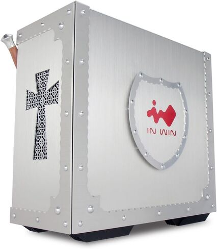 In Win 509 Medieval Metal BSMods E-ATX Full Tower Limited Edition Computer Case Silver in Saudi Arabia