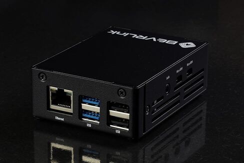 حافظة قبعة مانجر من بيفرلينك لجهاز راسبيري باي 4B فورم فاكتور سينجلر للكمبيوتر in Kuwait