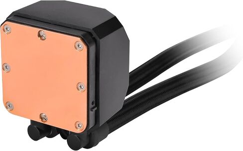 مبرد وحدة المعالجة المركزية Thermaltake TH120 ARGB Sync Simple لتبريد المياه مع مروحة ARGB، 4.7 بوصة (120 مم)، CL-W285-PL12SW-A FN1422 in Saudi Arabia