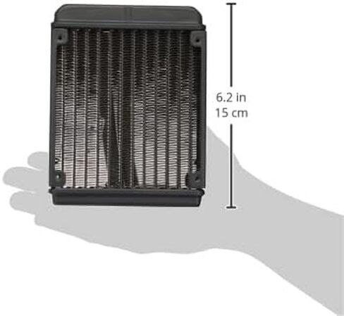 مبرد وحدة المعالجة المركزية Thermaltake TH120 ARGB Sync Simple لتبريد المياه مع مروحة ARGB، 4.7 بوصة (120 مم)، CL-W285-PL12SW-A FN1422 in Saudi Arabia