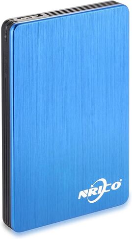 محرك الأقراص الصلبة الخارجي المحمول NRICO سعة 250 جيجابايت USB 3.0 HDD سعة تخزين 2.5 بوصة متوافق مع أجهزة الكمبيوتر الشخصية وأجهزة Mac وسطح المكتب وأجهزة PS4 (250 جيجابايت، رمادي) in Kuwait