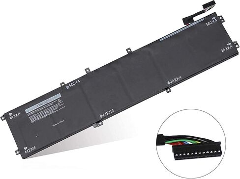 بطارية كمبيوتر محمول 6GTPY (11.4V 97Wh 8500Mah) لـ Dell XPS 15 9570 9560 9550 7590 الدقة 5530 5520 5510 M5510 M5520 Series 5XJ28 5D91C GPM03 in Kuwait
