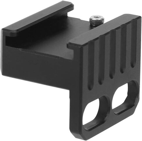 محول تركيب الحذاء البارد 90 درجة قاعدة محول تركيب الحذاء البارد مع برغي تركيب 1/4 بوصة لقفص الكاميرا DSLR in Kuwait